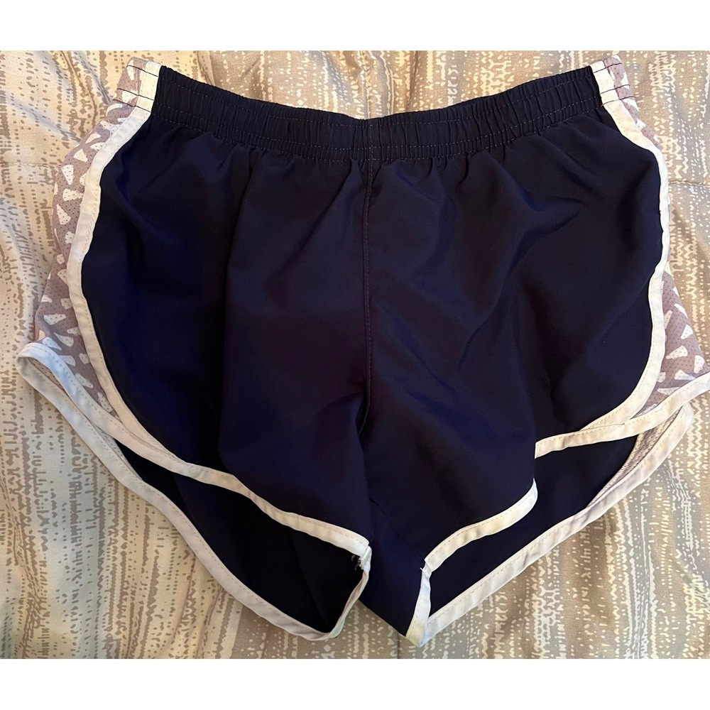 Varsity Spirit Youth Medium Navy Athletic Cheer Running Shorts Lined